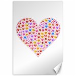 heart Emoji Canvas 20  x 30 