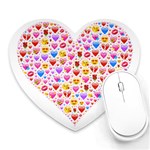 heart Emoji Heart Mousepad