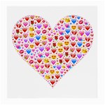 heart Emoji Medium Glasses Cloth