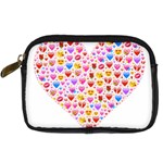 heart Emoji Digital Camera Leather Case