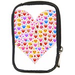 heart Emoji Compact Camera Leather Case