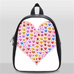 heart Emoji School Bag (Small)