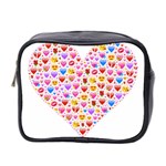 heart Emoji Mini Toiletries Bag (Two Sides)