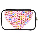 heart Emoji Toiletries Bag (Two Sides)