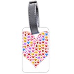 heart Emoji Luggage Tag (two sides)