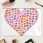 heart Emoji Cosmetic Bag (XXL)