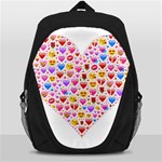 heart Emoji Backpack Bag