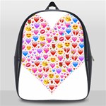 heart Emoji School Bag (XL)