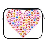 heart Emoji Apple iPad 2/3/4 Zipper Case