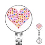 heart Emoji Stainless Steel Nurses Watch