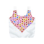 heart Emoji Full Print Recycle Bag (S)