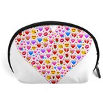 heart Emoji Accessory Pouch (Large)