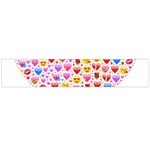 heart Emoji Flano Scarf (Large)