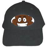 Emoji Poop Black Cap