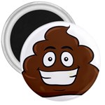 Emoji Poop 3  Magnet