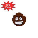 Emoji Poop 1  Mini Button (100 pack) 