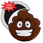 Emoji Poop 3  Magnet (100 pack)