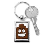 Emoji Poop Key Chain (Rectangle)