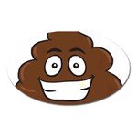 Emoji Poop Magnet (Oval)