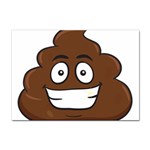 Emoji Poop Sticker A4 (10 pack)