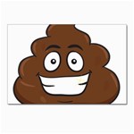 Emoji Poop Postcard 4  x 6 