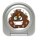 Emoji Poop Travel Alarm Clock