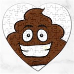 Emoji Poop Jigsaw Puzzle (Heart)