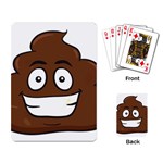 Emoji Poop Playing Cards Single Design