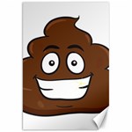 Emoji Poop Canvas 20  x 30 