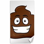 Emoji Poop Canvas 40  x 72 