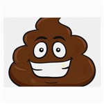 Emoji Poop Large Glasses Cloth