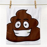 Emoji Poop Face Towel