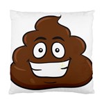 Emoji Poop Standard Cushion Case (Two Sides)