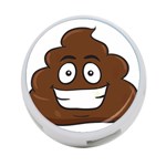 Emoji Poop 4-Port USB Hub (One Side)