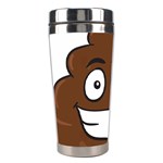 Emoji Poop Stainless Steel Travel Tumbler