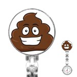 Emoji Poop Stainless Steel Nurses Watch