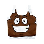 Emoji Poop Full Print Recycle Bag (M)