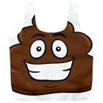 Emoji Poop Full Print Recycle Bag (XL)