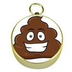 Emoji Poop Gold Compass