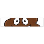 Emoji Poop Flano Scarf (Small)