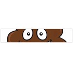 Emoji Poop Flano Scarf (Large)