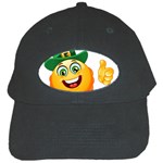 St patricks Emoji  Black Cap