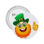 St patricks Emoji  2.25  Button