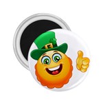 St patricks Emoji  2.25  Magnet