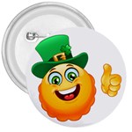 St patricks Emoji  3  Button