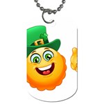 St patricks Emoji  Dog Tag (Two Sides)