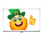 St patricks Emoji  Business Card Holder