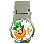 St patricks Emoji  Money Clip Watch