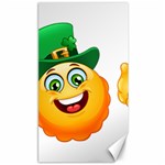 St patricks Emoji  Canvas 40  x 72 