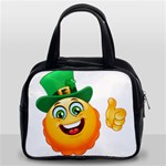 St patricks Emoji  Classic Handbag (Two Sides)